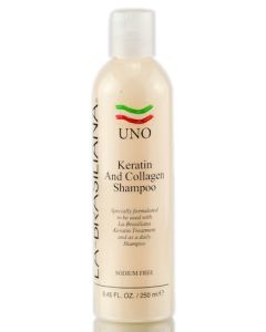 La Brasiliana Keratin and Collagen Shampoo 8.45 oz