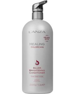 L'anza Silver Brightening Conditioner 33.8 oz Round Bottle Special Edition