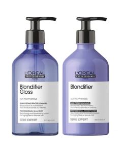 L'Oreal Professionnel Serie Expert Blondifier Gloss Shampoo & Blondifier Conditioner 16.9 oz Duo