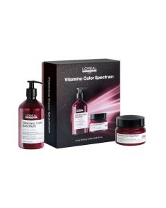 L'Oreal Professionnel Vitamino Color Spectrum Shampoo 16.9 oz & Professional Mask 8.5 oz Kit