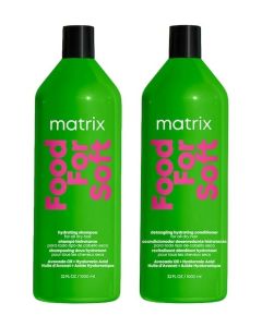 Matrix Food For Soft Hydrating Shampoo & Detangling Conditioner Liter Duo