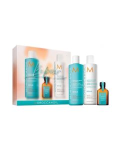 Moroccanoil Moisture Repair Shampoo & Conditioner 8.5 oz + 0.85 oz Oil Boxed