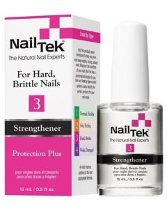 Nail Tek Protection Plus 3 Strengthener 0.5 oz Nail Tek Protection Plus 3 Strengthener 0.5 oz