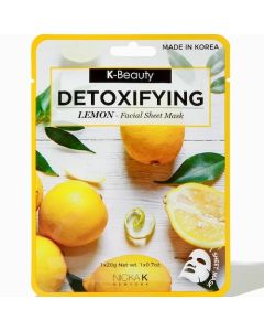 Nicka K Detoxifying Lemon Facial Sheet Mask