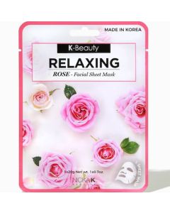 Nicka K Relaxing Rose Facial Sheet Mask