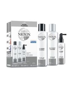 Nioxin System 1 Full Kit Natural Hair Light Thinning (DISC)