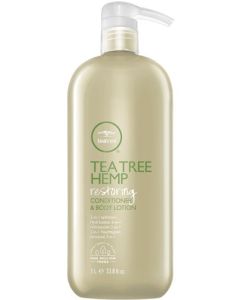 Paul Mitchell Tea Tree Hemp Restoring Conditioner & Body Lotion