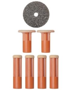 PMD Personal Microderm Replacement Discs Orange - Coarse