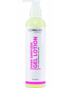 Prolific Hand Sanitizer Gel Lotion 8 Oz