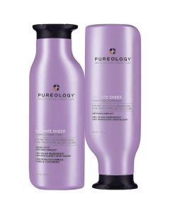 Pureology Hydrate Sheer Shampoo/Conditioner 9 oz Duo
