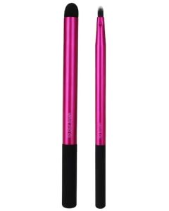 Real Techniques Lip Color And Blur Duo Brush Set