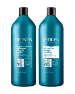 Redken Extreme Length With Biotin Shampoo & Conditioner 33.8 oz Liter Duo