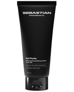 Sebastian Gel Forte Shimmering Strong Hold Hair Gel 6.7 oz