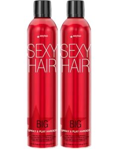 Sexy Hair Big Spray & Play Harder Hairspray 10 oz (2 Pack)