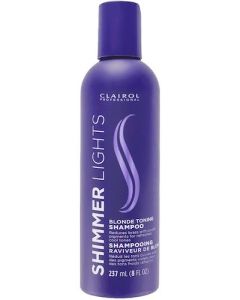 Clairol Shimmer Lights Blonde Toning Shampoo 8 oz