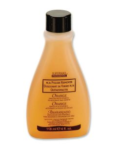 Supernail Non-Acetone Polish Remover Orange 4 oz