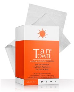 Tan Towels Plus Half Body 10 Pack