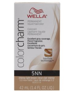 Wella Color Charm Permanent Liquid Haircolor 5NN Intense Light Brown 1.4 oz