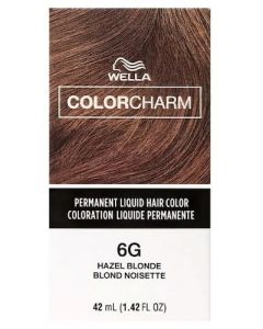 Wella Color Charm Permanent Liquid Haircolor 6G Hazel Blonde 1.4 oz