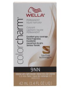 Wella Color Charm Permanent Liquid Haircolor 9NN Intense Very Light Blonde 1.4 oz