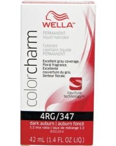 Wella Color Charm Permanent Liquid Haircolor 4RG/347 1.4 oz