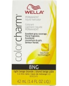 Wella Color Charm Permanent Liquid Haircolor 8NG 1.4 oz
