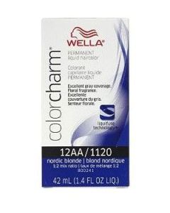 Wella Color Charm Permanent Liquid Haircolor 12AA/1120 Nordic Blonde 1.4 oz