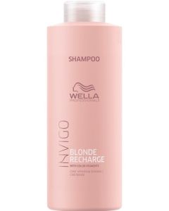 Wella Invigo Blonde Recharge Color Refreshing Shampoo Cool Blonde 33.8 oz