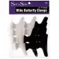 Soft & Style Wide Butterfly Clamps Bl/Wht thumbnail