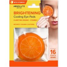 Absolute New York Brightening Cooling Eye Pads Orange + Vitamin C 8 Pairs