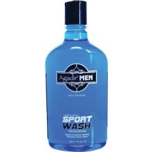 Agadir Men Hair & Body Sport Wash 17 oz