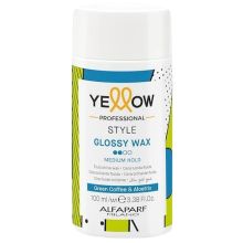 Alfaparf Yellow Style Glossy Shine Hair Styling Wax 3.38 oz