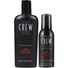 American Crew Hair Recovery Foam 5.07 oz & Shampoo 8.45 oz System