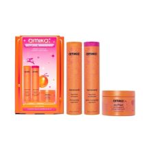 Amika Normcore Signature Shampoo, Conditioner 9.2 oz & Soulfood Nourishing Mask 8 oz Next-Level Nourishment Set