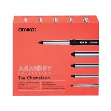 AMIKA The Chameleon 5 Barrel interchangeable Curling Kit