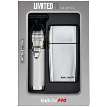 Babyliss LimitedFX Silver Trimmer and Double-Foil Shaver Set
