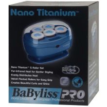 Babyliss Nano Titanium Roller Jumbo 5 Set