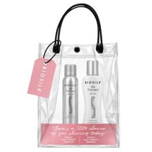 Biosilk Silk Therapy Original 5.64 oz & Silk Therapy Shine On 5.3 oz - Silk & Shine Duo