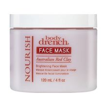 Body Drench Nourish Australian Red Clay Brightening Face Mask 4 oz