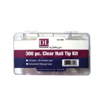 Burmax 300 Piece Clear Nail Tip Kit DL-C160