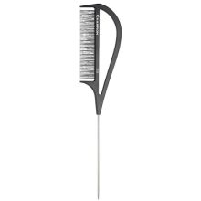 Champion Carbon Pin Tail Comb with Handle - 10" #CC16