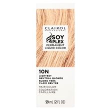 Clairol Soy4Plex 10N Lightest Neutral Blonde LiquiColor Permanent Hair Color