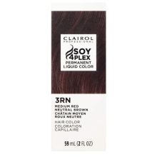 Clairol Soy4Plex 3RN Medium Red Neutral Brown Permanent Liquid Hair Color