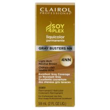 Clairol Soy4Plex 4NN Light Rich Neutral Brown LiquiColor Permanent Hair Color
