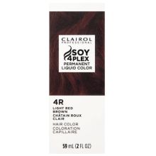 Clairol Soy4Plex 4R Light Red Brown LiquiColor Permanent Hair Color