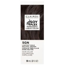 Clairol Soy4Plex 5GN Lightest Gold Neutral Brown LiquiColor Permanent Hair Color