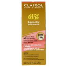 Clairol Soy4Plex 5RN/75R Lightest Red Neutral Brown LiquiColor Permanent Hair Color