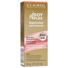 Clairol Soy4Plex 6RN/31R Dark Red Neutral Blonde LiquiColor Permanent Hair Color