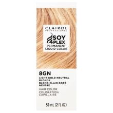 Clairol Soy4Plex 8GN Light Gold Neutral Blonde LiquiColor Permanent Hair Color