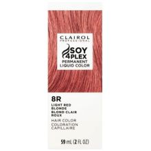 Clairol Soy4Plex 8R Light Red Blonde LiquiColor Permanent Hair Color